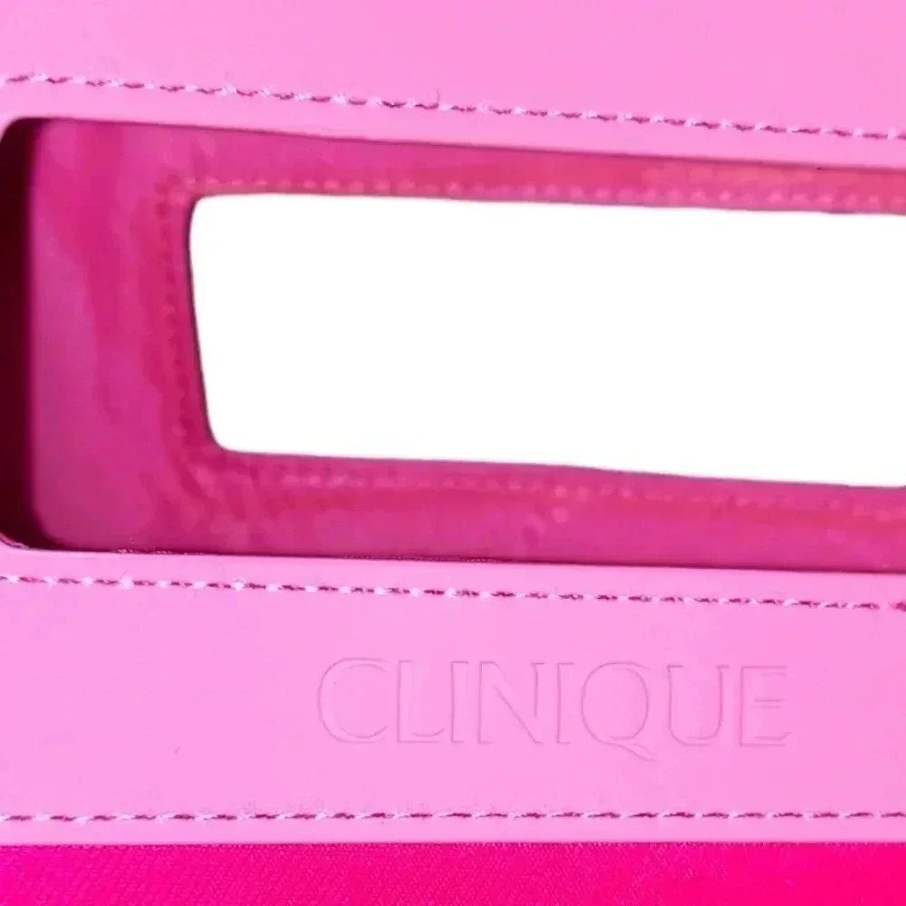 NWOT Pink Clinque Square Tote
